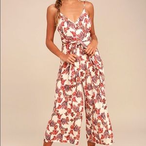 Free People Hot Tropics Romper/ Jumpsuit